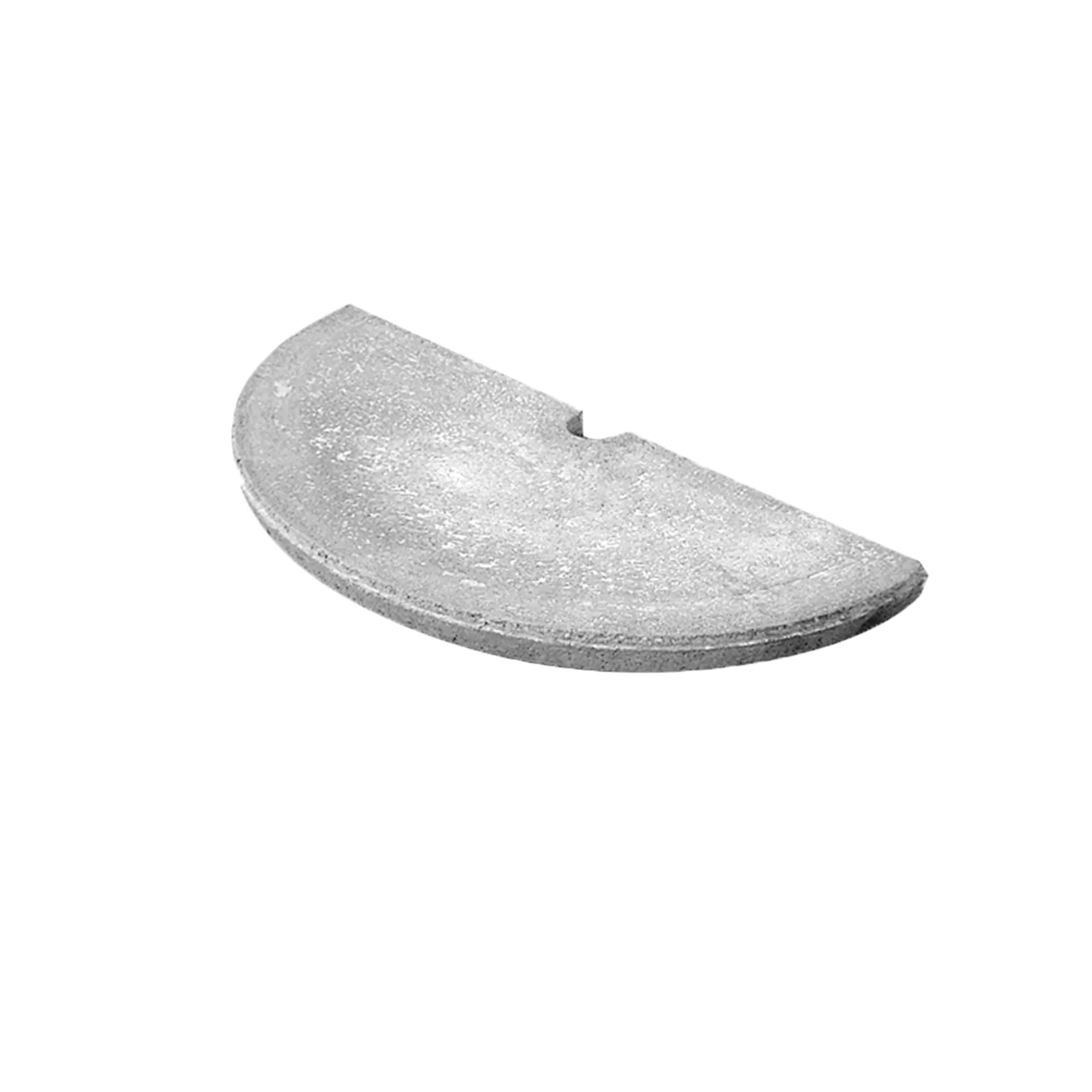 Schalendeckel voll versenkt halbrund begehbar BK A 15 D 60 cm OD 66.5 cm H 3.8 cm