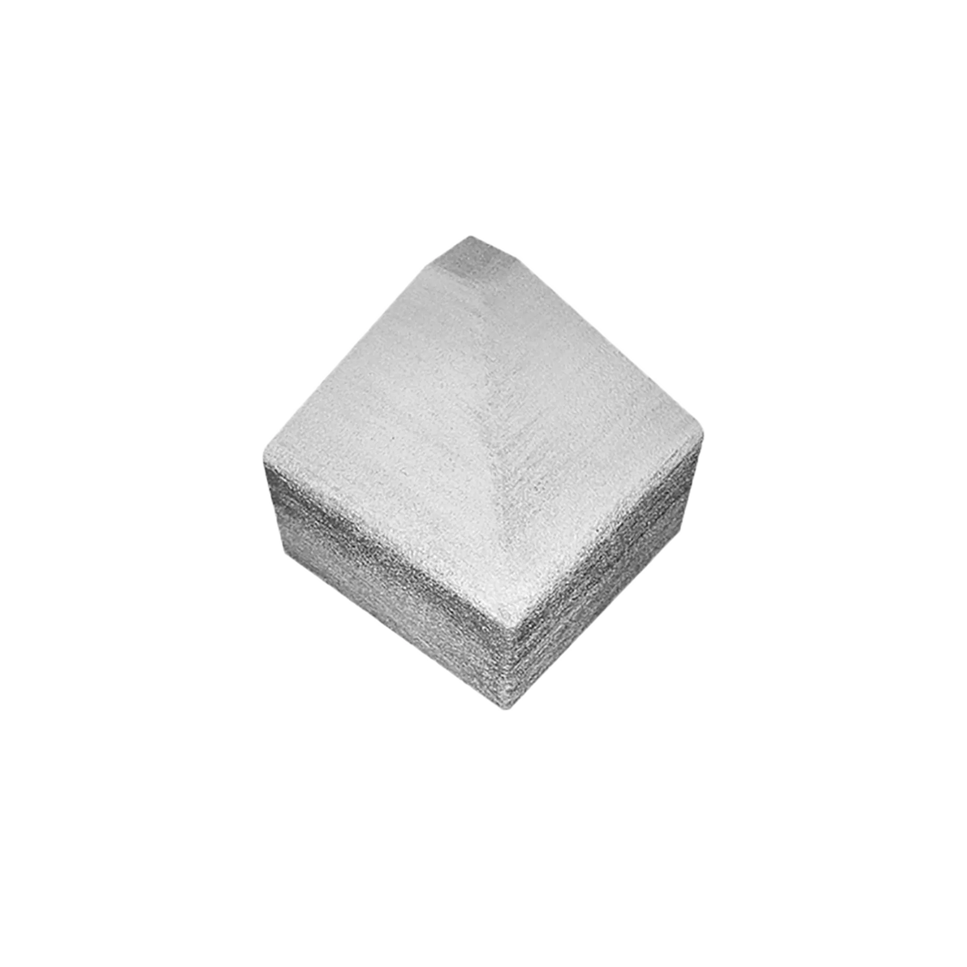 Inseleckstein grau glatt L 23 cm B 23 cm H variabel 12 - 18 cm