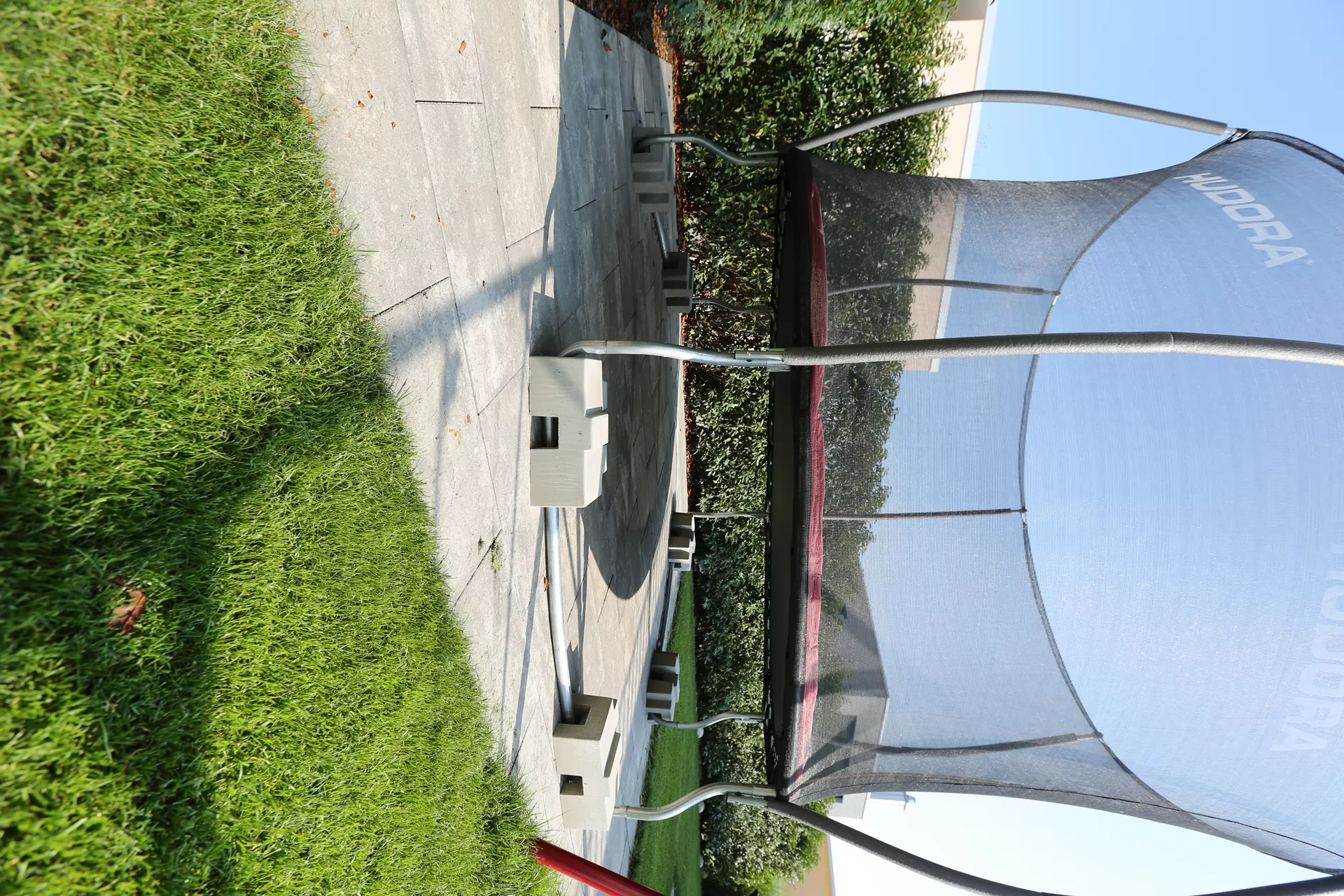 UNIVERSAL Gewichtsstein grau glatt Kanten gerundet L 40.5 cm B 25.5 cm H 17 cm