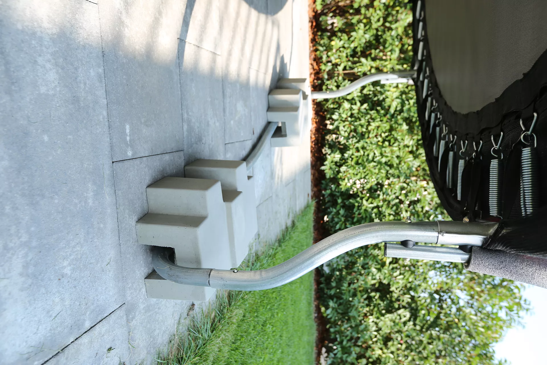 UNIVERSAL Gewichtsstein grau glatt Kanten gerundet L 40.5 cm B 25.5 cm H 17 cm