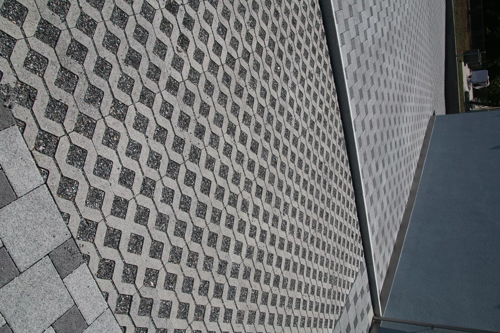 GRISON Rasengitterstein mit Nocken grau glatt L 60.2 cm B 40.2 cm H 8 cm