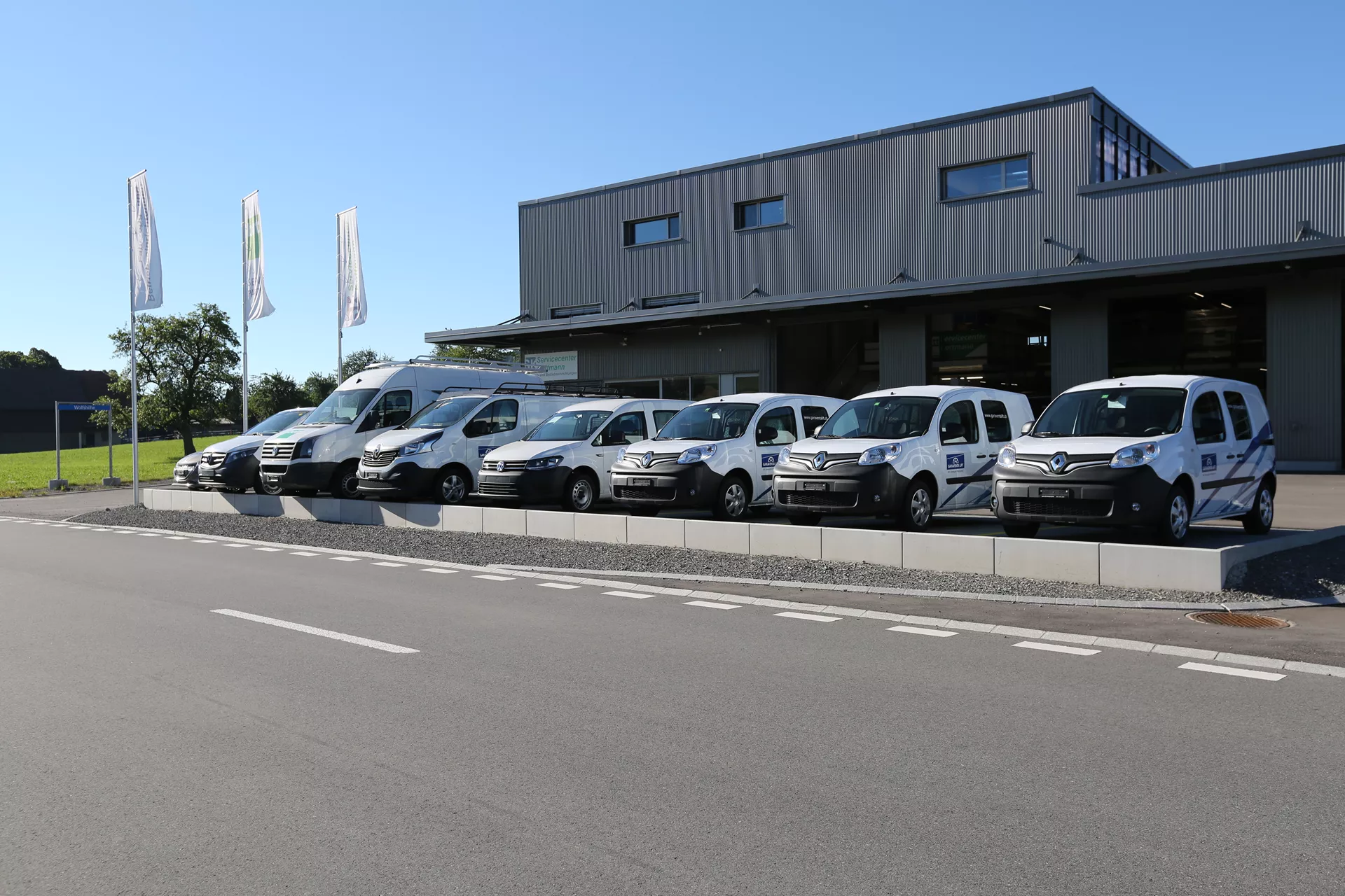 ROZTEC Winkelplatten Typ Midi bewehrt grau glatt gefast L 100 cm B 45 cm H 75 cm W 9 cm