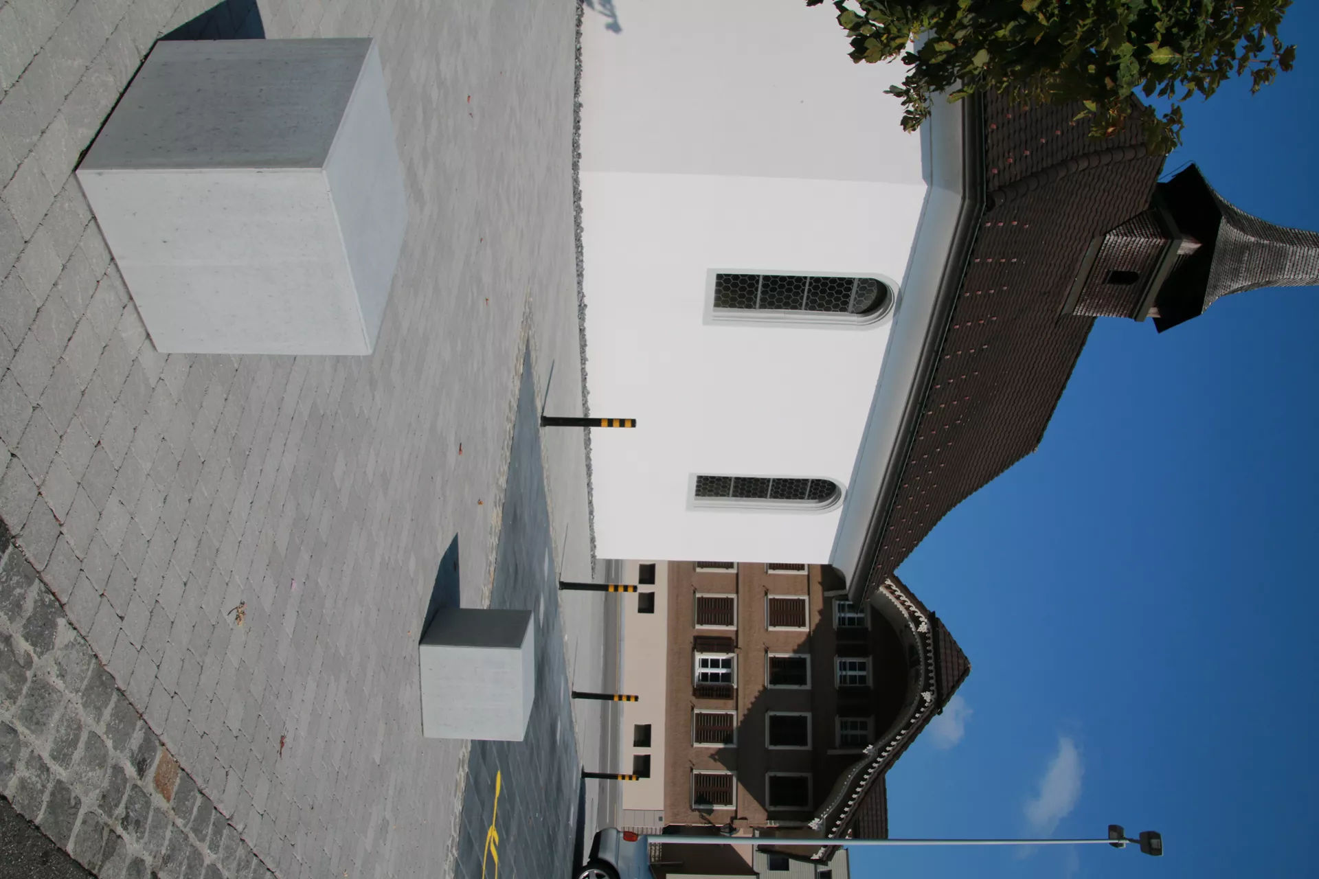 KUBUS Sitzelement heavy grau glatt gefast L 45 cm B 45 cm H 45 cm