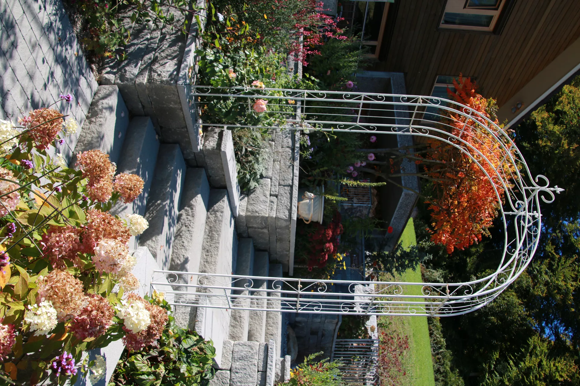 SANTURO Blockstufe voll grau gestrahlt gefast L 80 cm B 36 cm H 15 cm