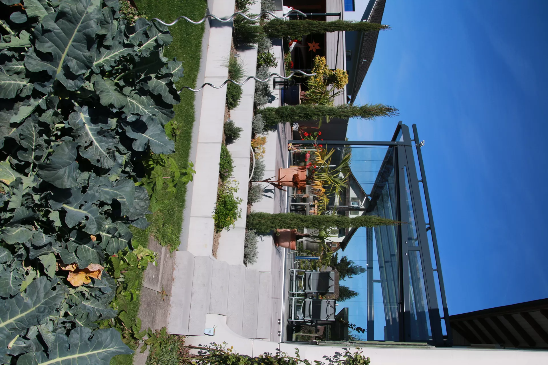 ROZTEC Winkelplatten Typ Mini bewehrt grau glatt gefast L 100 cm B 35 cm H 55 cm W 5 cm