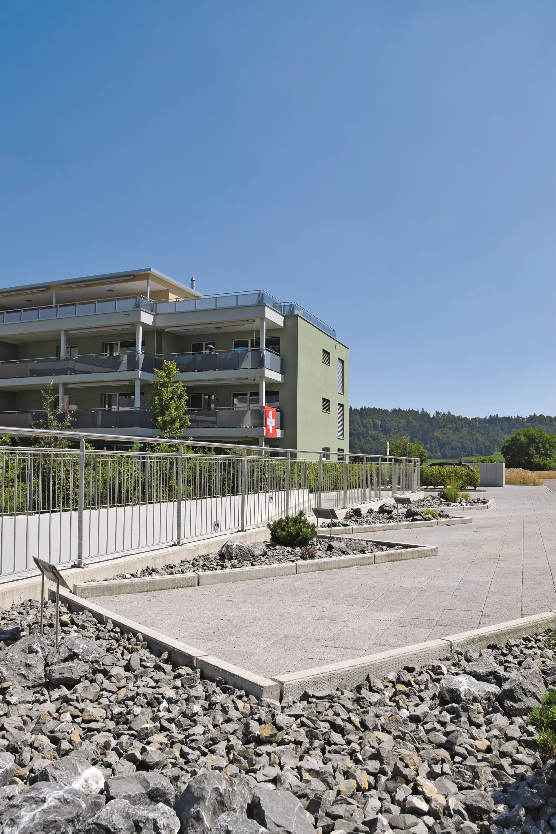 FINALGO Vakuum-Stellplatte grau unbehandelt beidseitig gefast L 100 cm B 8 cm H 30 cm