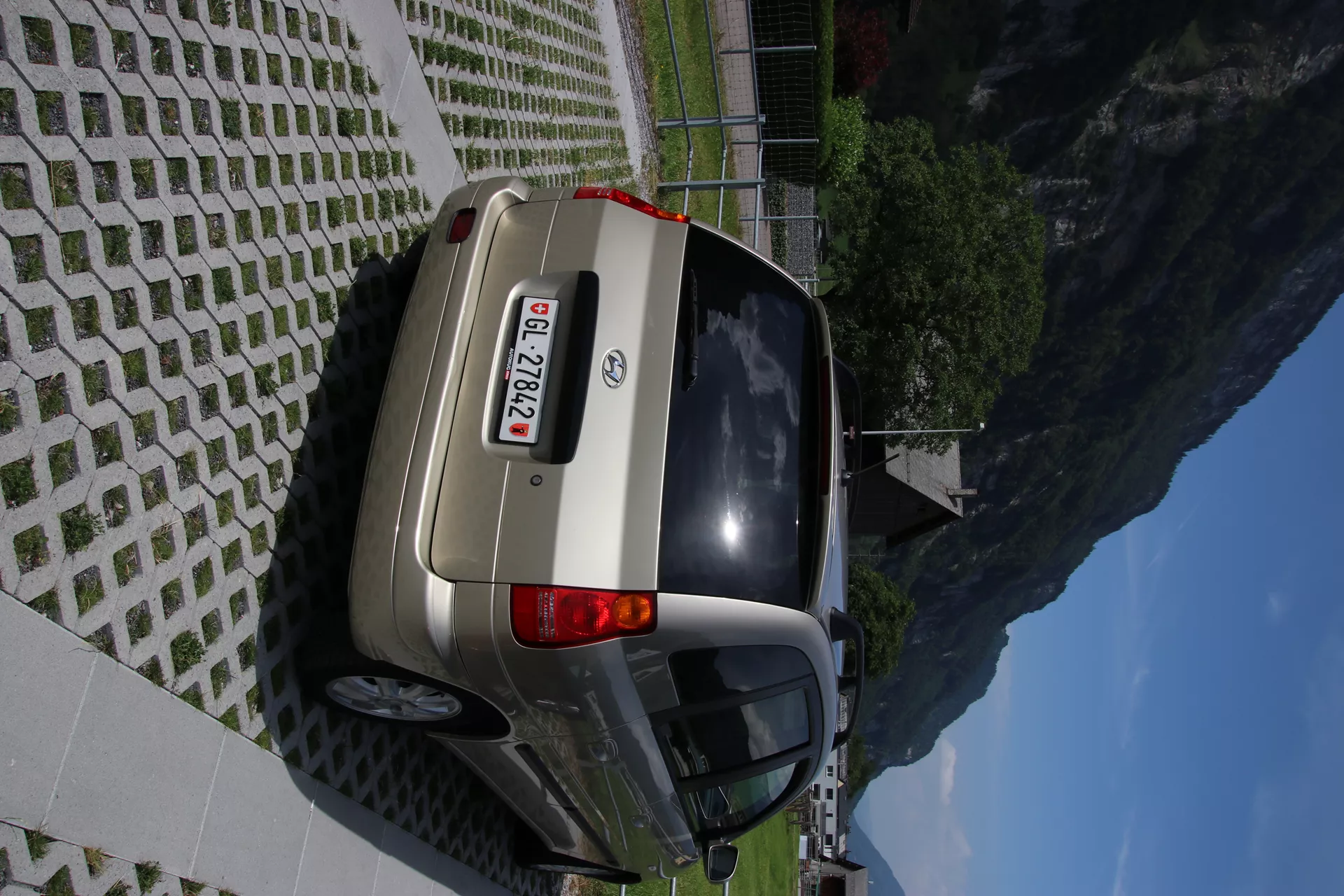 GRISON Rasengitterstein mit Nocken grau glatt L 60.2 cm B 40.2 cm H 8 cm