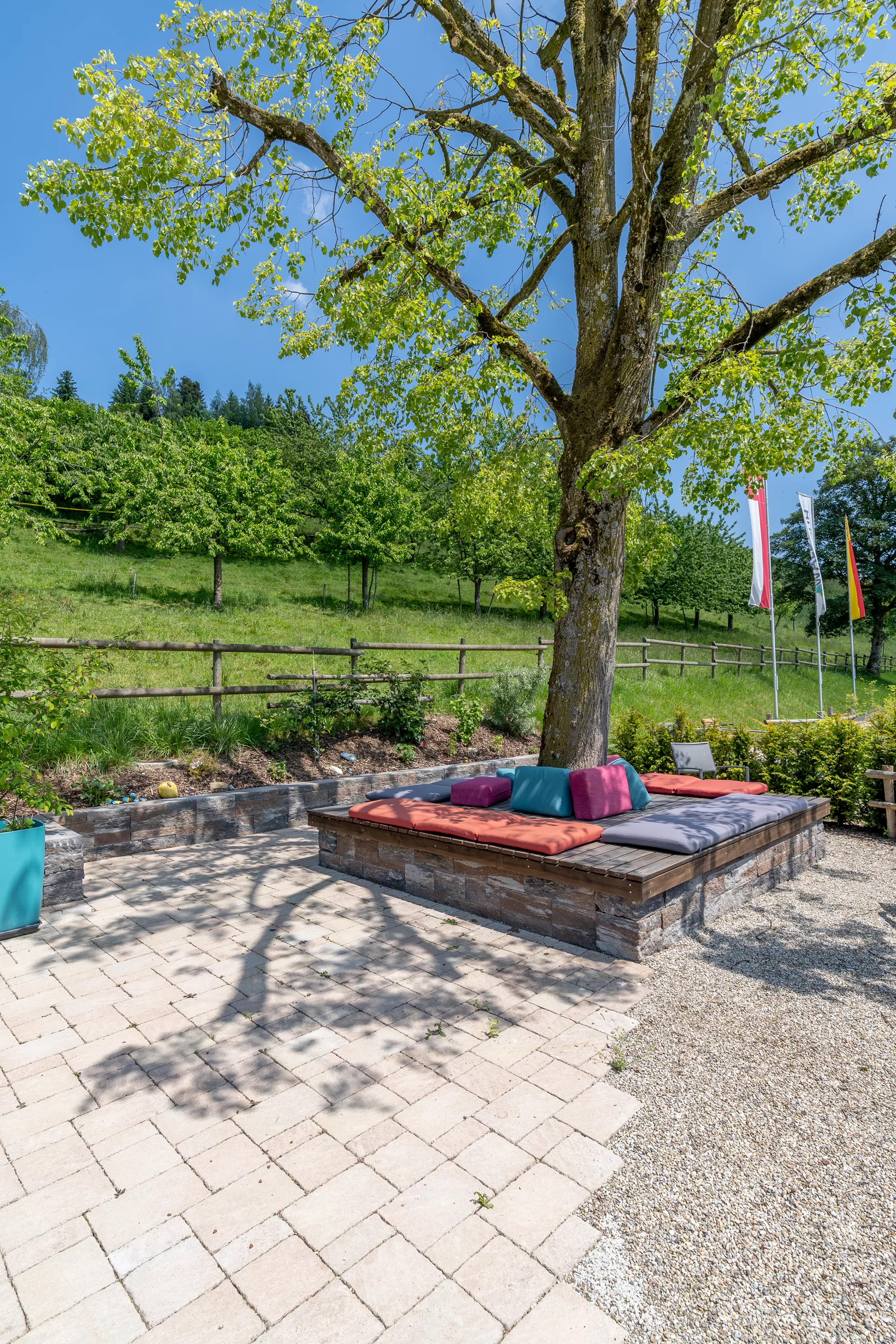 FRIEDA FORMATO Pflasterstein bernstein strukturiert Kanten gebr. L 10, 20, 30 cm B 20 cm H 7 cm