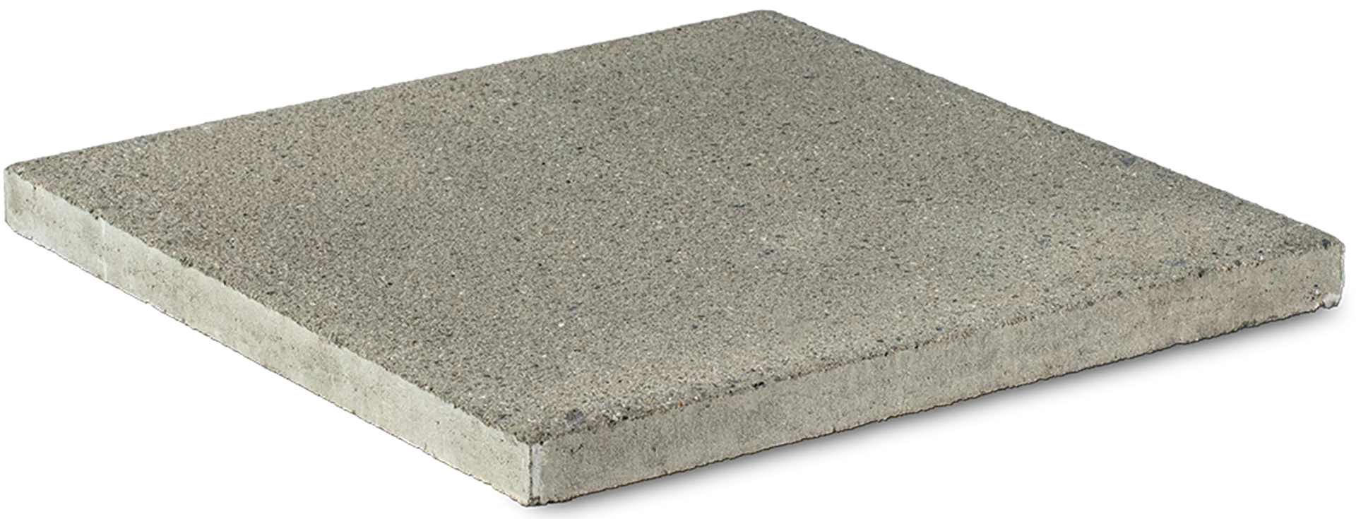 FINALGO Vakuum Gehwegplatte grau gestrahlt gefast L 50 cm B 50 cm H 4 cm
