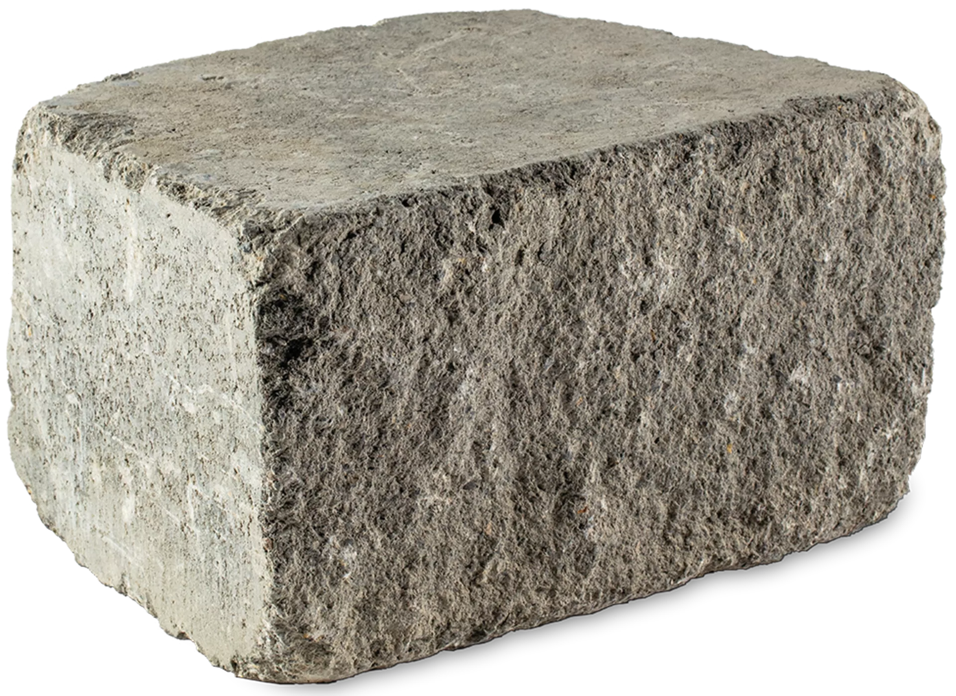 SANTURO Weinbergmauerstein 1-seitig gespalten grau Kanten gebrochen L 25-60 cm B 15 cm H 15 cm