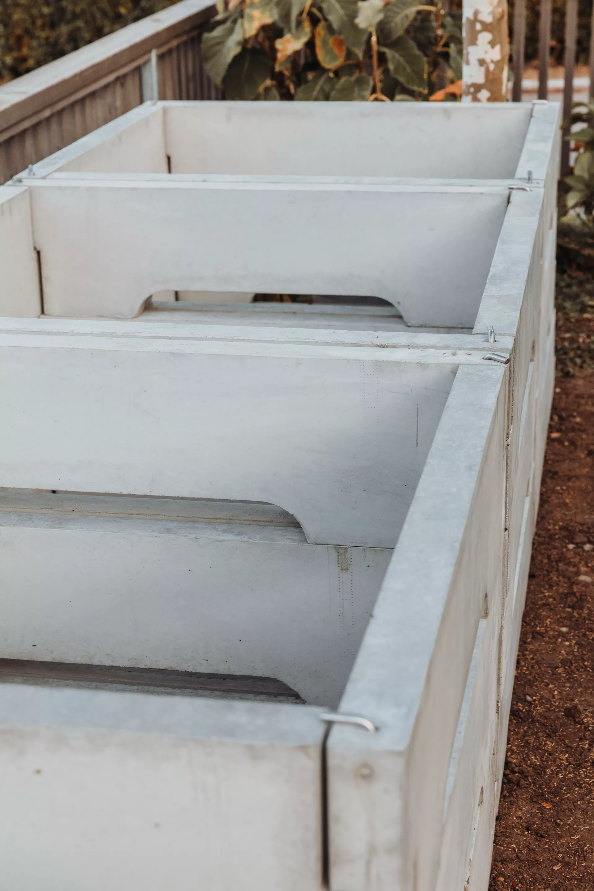 Kompostbehälter einzelnes Brett L 100 cm B 5.5 cm H 25 cm