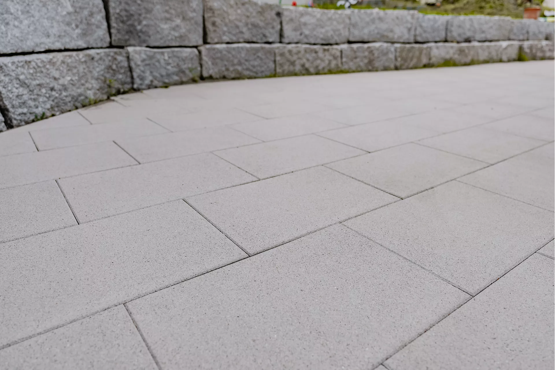 GLORIA Gehwegplatte SILVER gestrahlt gefast L 60 cm B 40 cm H 4 cm