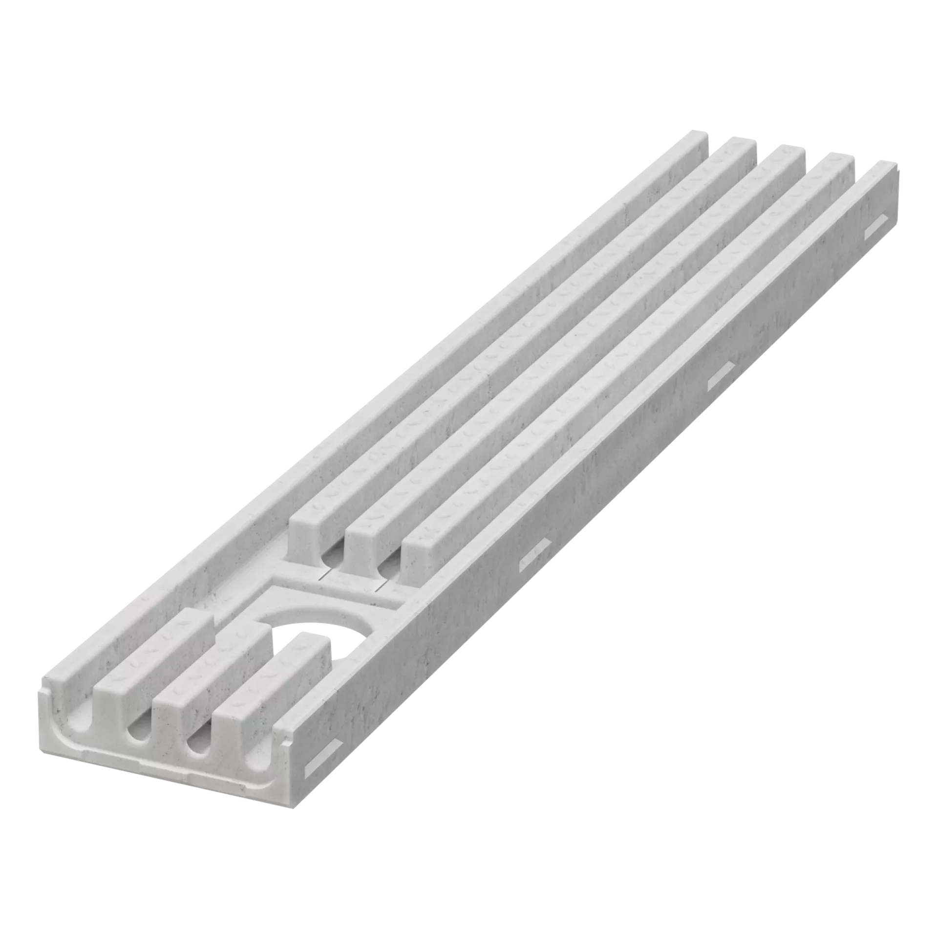 BIRCOparksafe Rinnenelement mit Ablauf ohne Gefälle BK C250 Ablaufleistung 2.2 l/s L 1000 mm B 160 mm H 50 mm