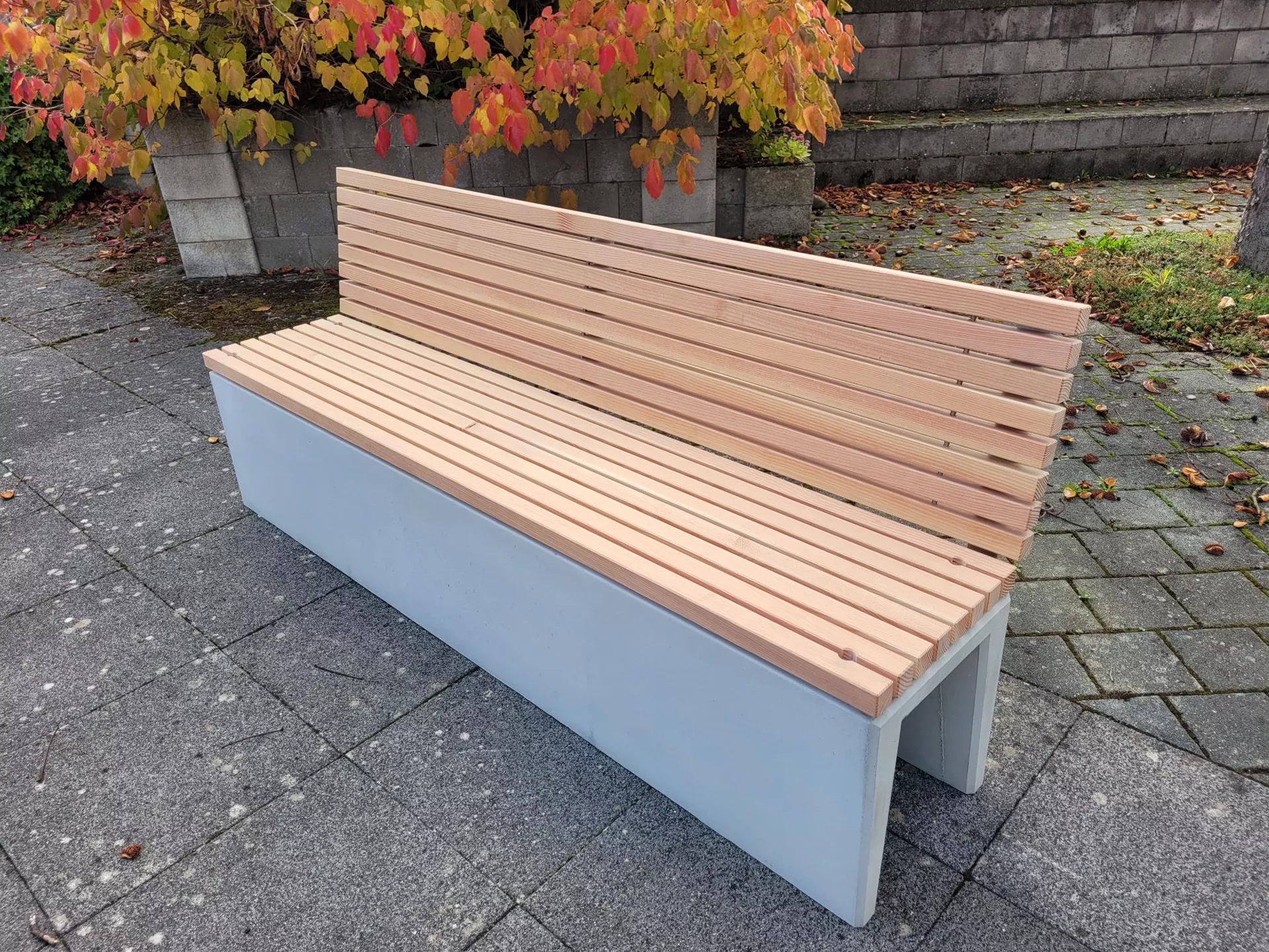 STOCKHORN U-Element Normalelement grau L 160 cm B 40 cm H 40 cm