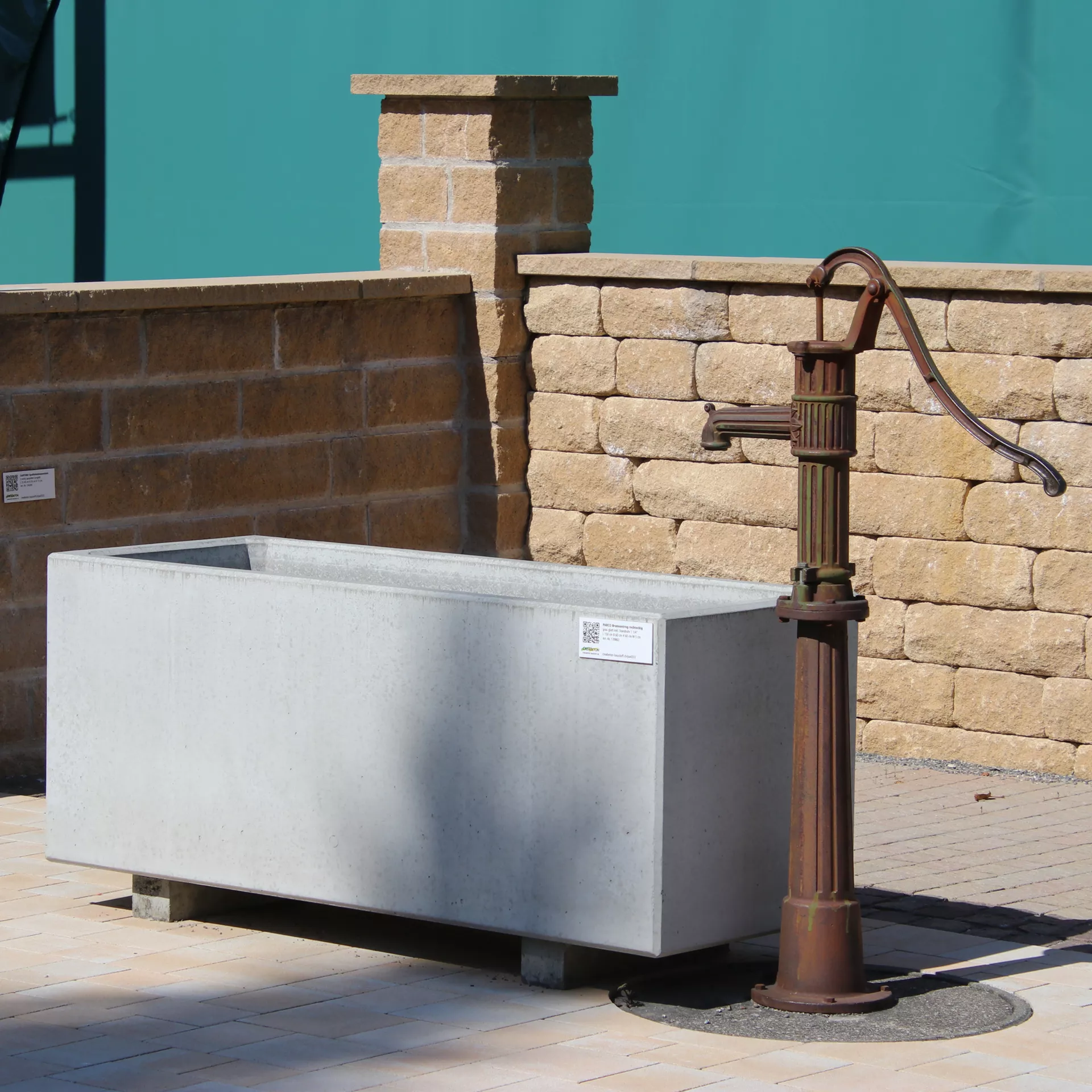 PARCO<sup>®</sup> Brunnentröge rechteckig glatt