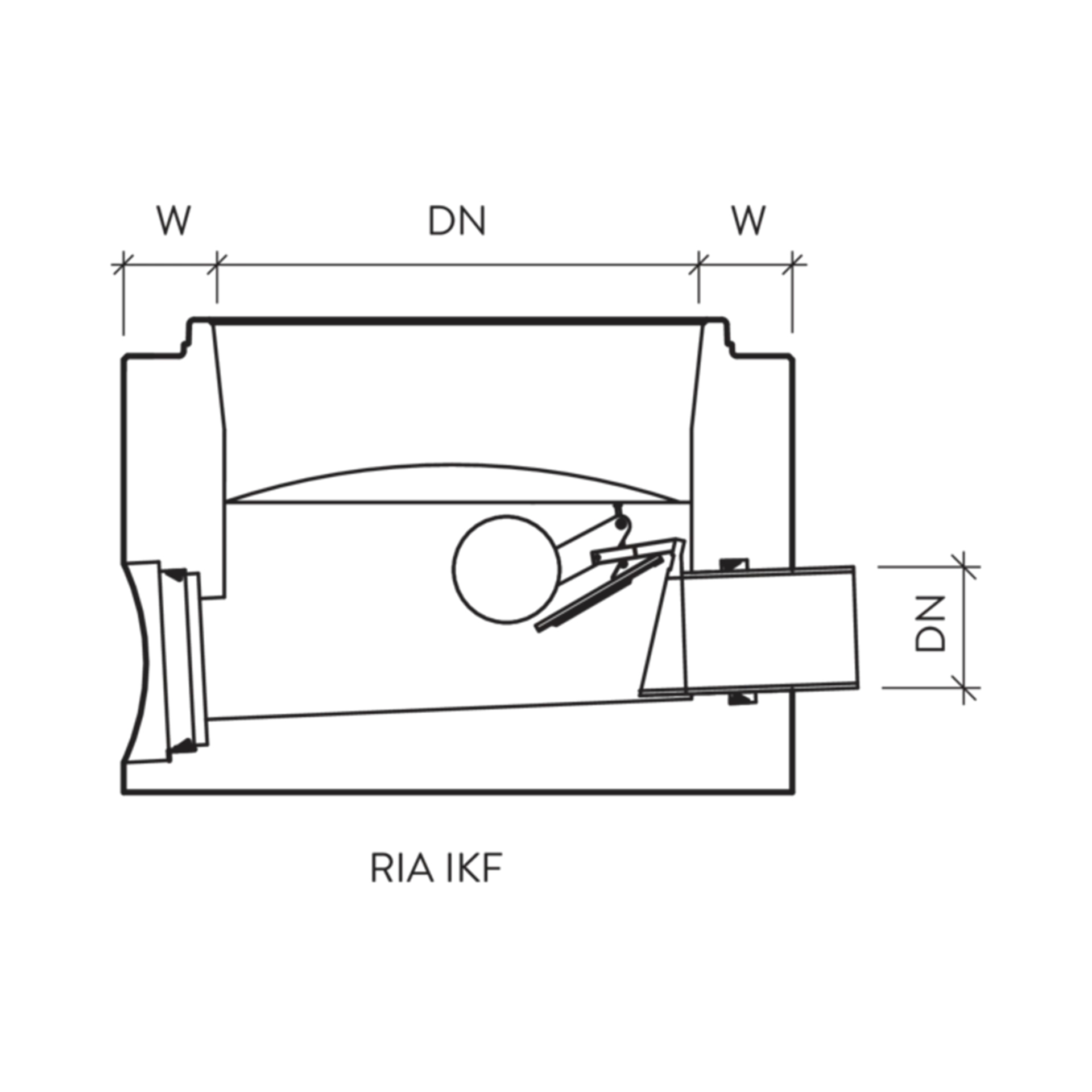 Bearbeitungszuschläge CENTUB<sup>®</sup> RIA Rückstauklappe