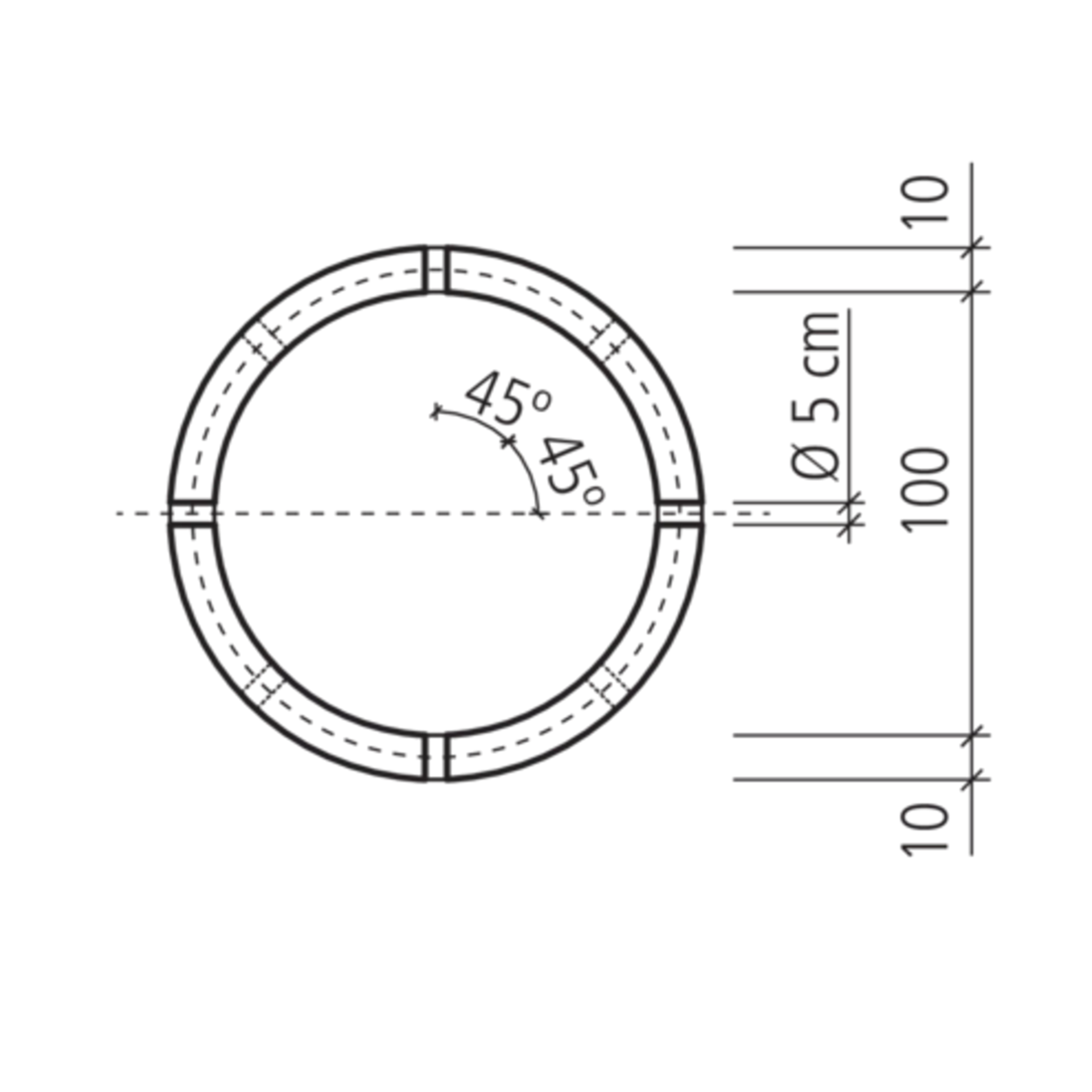 Betonversickerungsrohre bewehrt