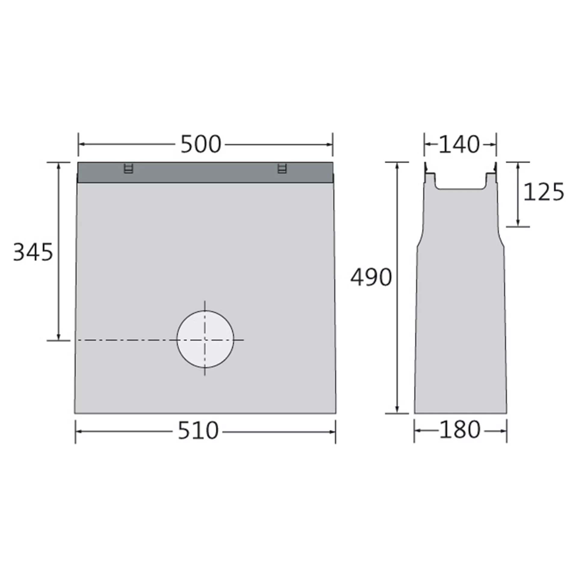 BIRCOslim<sup>®</sup> Rinnen NW 100