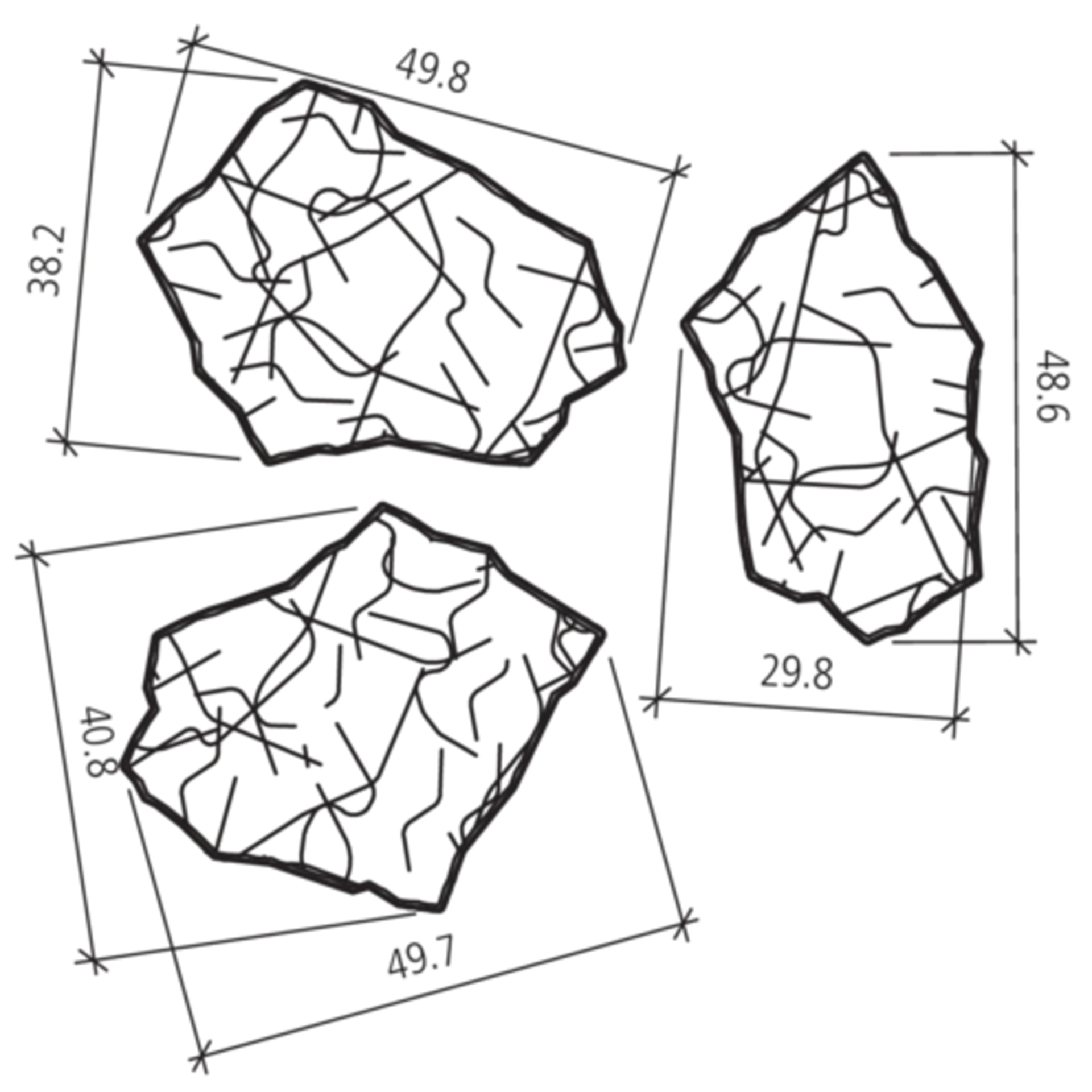 HACIENDA<sup>®</sup> CAMINOS polygonales Plattensystem