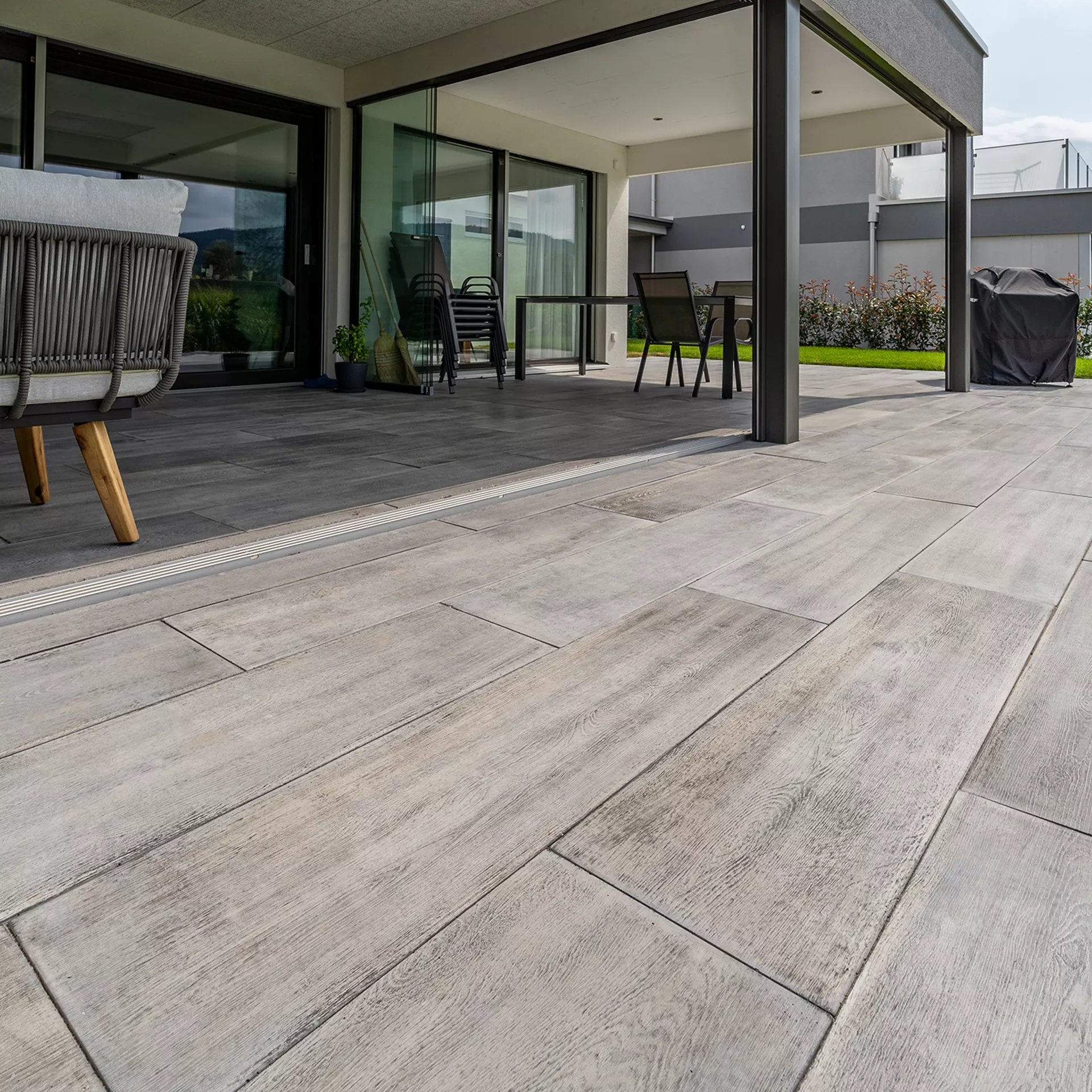 Landhausdiele mit Holzstruktur