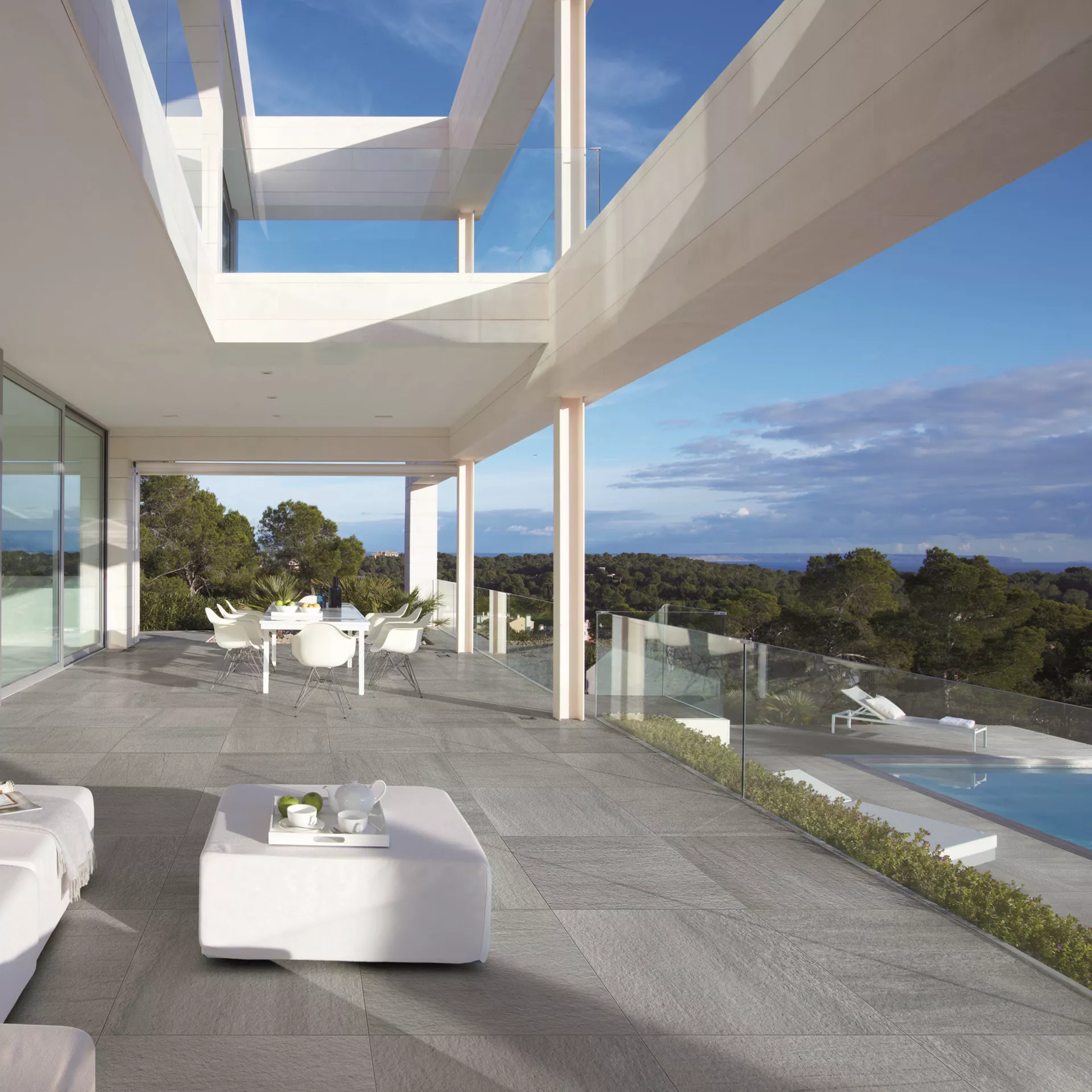 Feinsteinzeug Gehwegplatten PIETRA