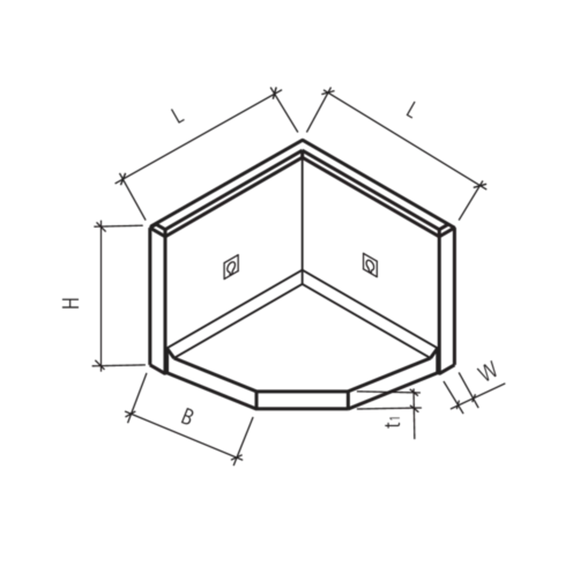 ROZTEC<sup>®</sup> MINI Winkelplatten Eckstücke glatt