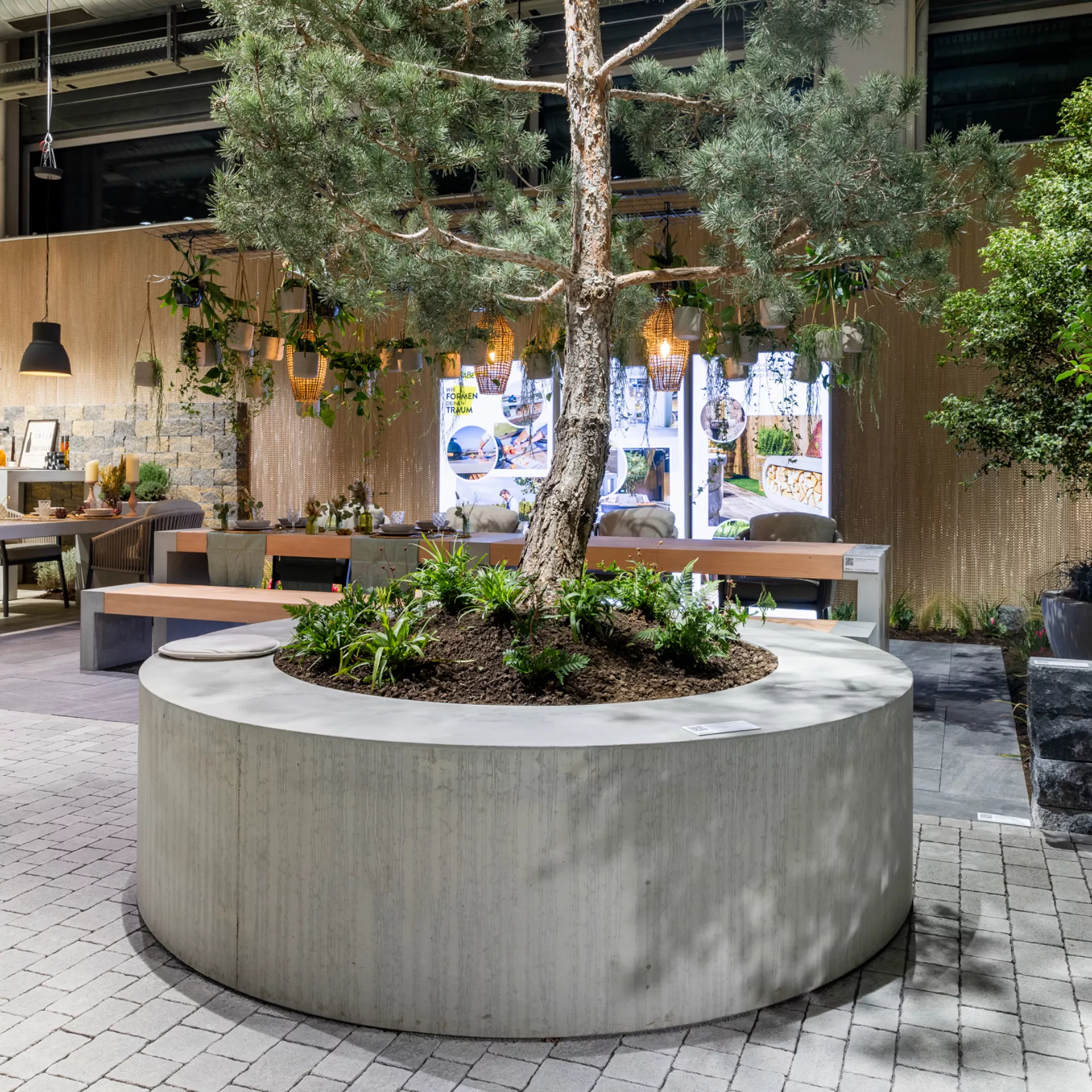 ARBOSO<sup>®</sup> Sitzbankelemente rund