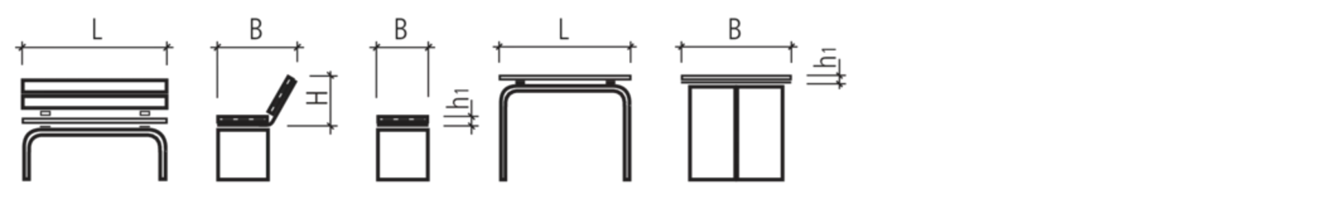 BRAENDI Tische und Bänke