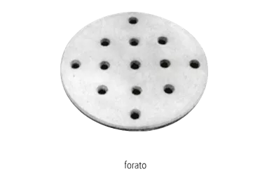 Betondeckel gelocht versenkt begehbar BK A 15 D 60 cm OD 66.5 cm H 5.2 cm