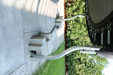 UNIVERSAL Gewichtsstein grau glatt Kanten gerundet L 40.5 cm B 25.5 cm H 17 cm