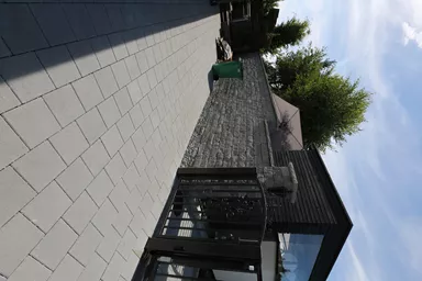 CARENA Pflasterstein mit Nockenverbund grau glatt gefast L 25 cm B 25 cm H 8 cm