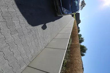 ROZTEC Winkelplatten Typ Midi bewehrt grau glatt gefast L 100 cm B 45 cm H 75 cm W 9 cm