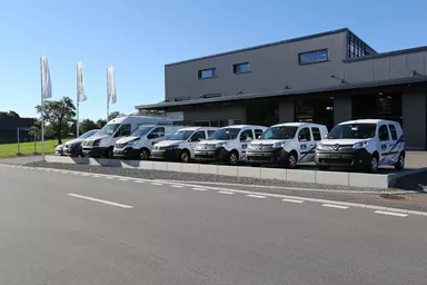 ROZTEC Winkelplatten Typ Midi bewehrt grau glatt gefast L 100 cm B 45 cm H 75 cm W 9 cm