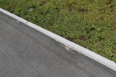 Stellplatte grau glatt beidseitig gefast L 100 cm B 6 cm H 25 cm