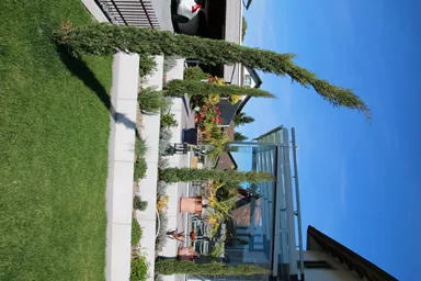 ROZTEC Winkelplatten Typ Mini bewehrt grau glatt gefast L 100 cm B 35 cm H 55 cm W 5 cm