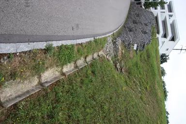 Wildbachschale bewehrt Sohlenbreite 20-28 cm L 100 cm B 38-46 cm H 15 cm