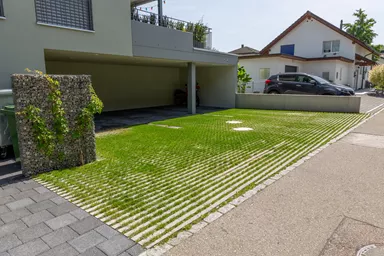 RAINA Rasenliner mit Verschiebesicherung grau glatt L 60 cm B 40 cm H 10 cm