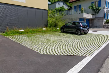 RAINA Rasenliner mit Verschiebesicherung grau glatt L 60 cm B 40 cm H 10 cm