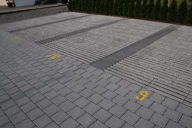 RAINA Rasenliner mit Verschiebesicherung grau glatt L 60 cm B 40 cm H 10 cm