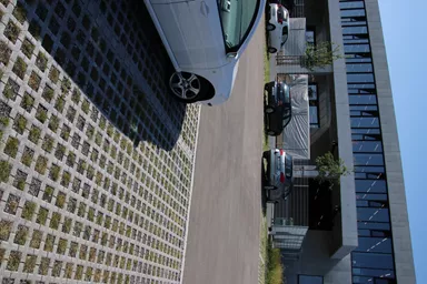 QUADRO Rasengitterstein grau L 58 cm B 47 cm H 10 cm