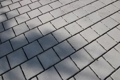 CARENA SPLITT Ökostein mit Nocken grau glatt gefast L 25 cm B 25 cm H 8 cm