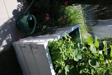 Hochbeet mit Holzstruktur Typ 2 naturgrau strukturiert leicht gefast bewehrt L 234 cm B 120 cm H 75 cm W 6 cm