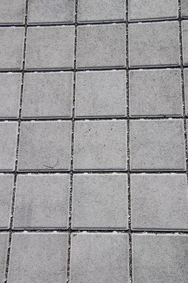 CLASSIC DRAIN Ökostein mit Nocken Normalstein grau glatt leicht gefast L 20 cm B 20 cm H 8 cm