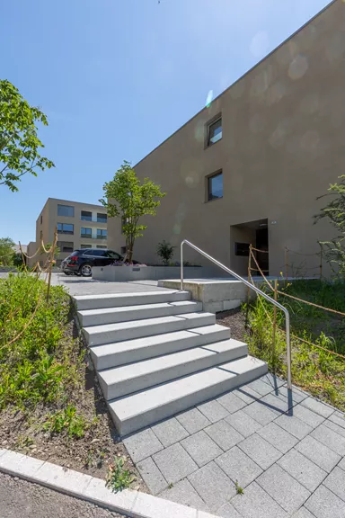 PARCO Blockstufe grau abgerieben stirnseitig gefast L 100 cm B 36 cm H 15 cm