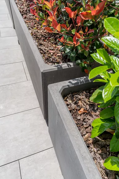 PARCO Pflanzentrog rechteckig anthrazit glatt L 150 cm B 50 cm H 50 cm W 5 cm