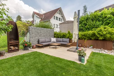 Feinsteinzeug Gehwegplatte Pietra di Barge beige strukturiert vollkantig L 90 cm B 45 cm H 2 cm