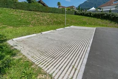 RAINA Rasenliner mit Verschiebesicherung grau glatt L 60 cm B 40 cm H 10 cm