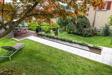 PARCO FINA Gartenplatte grau gestrahlt gefast L 50 cm B 50 cm H 4 cm