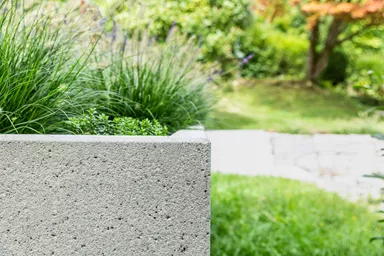 ROZTEC Winkelplatten Typ Midi bewehrt grau gestrahlt gefast L 100 cm B 60 cm H 100 cm W 9 cm