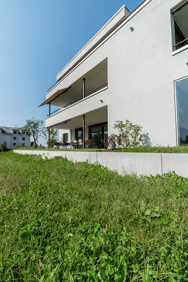 ROZTEC Winkelplatten Typ Midi bewehrt grau glatt gefast L 200 cm B 45 cm H 75 cm W 9 cm